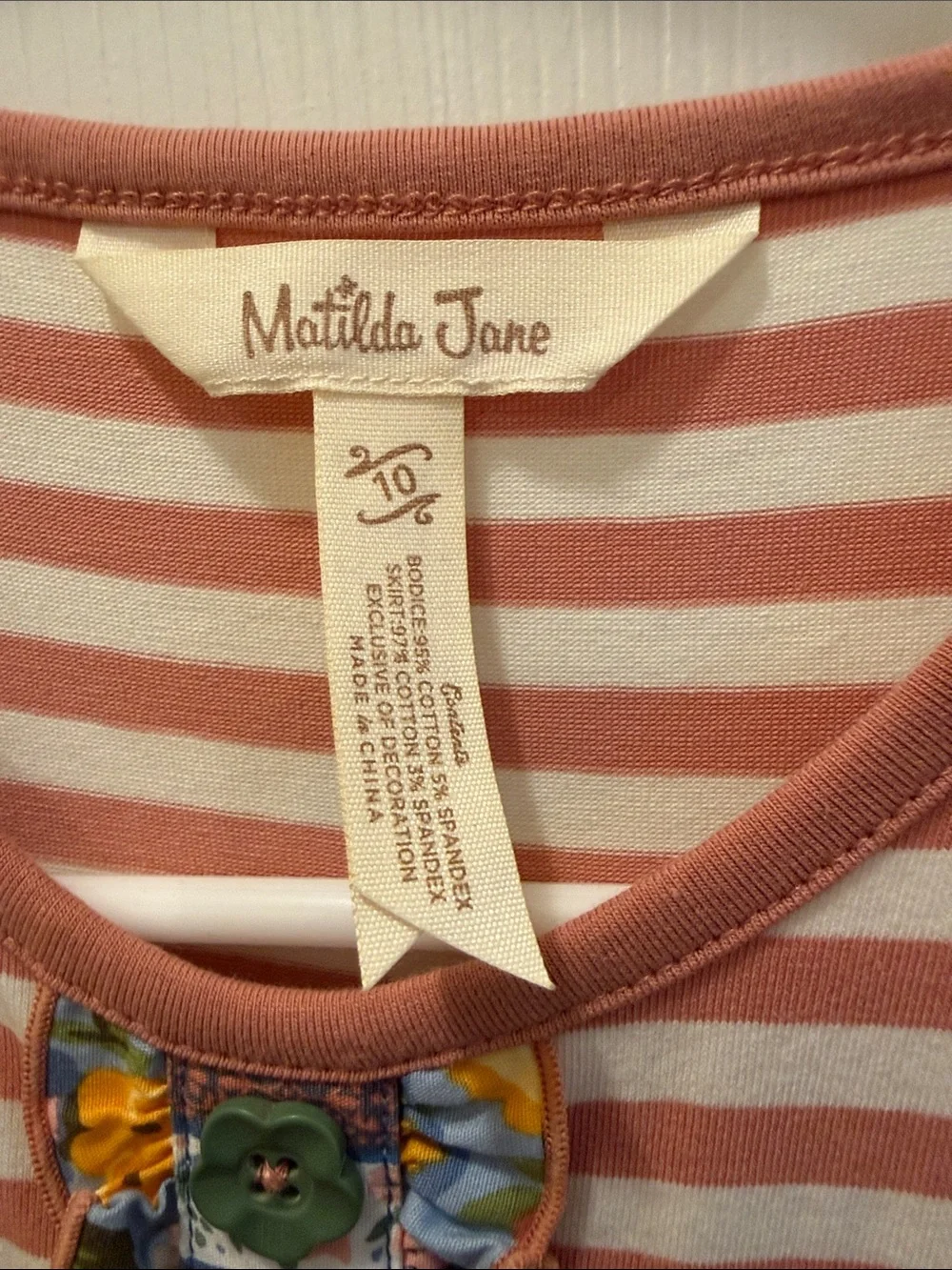 Matilda Jane World of Wonder Floral Tiered Dress